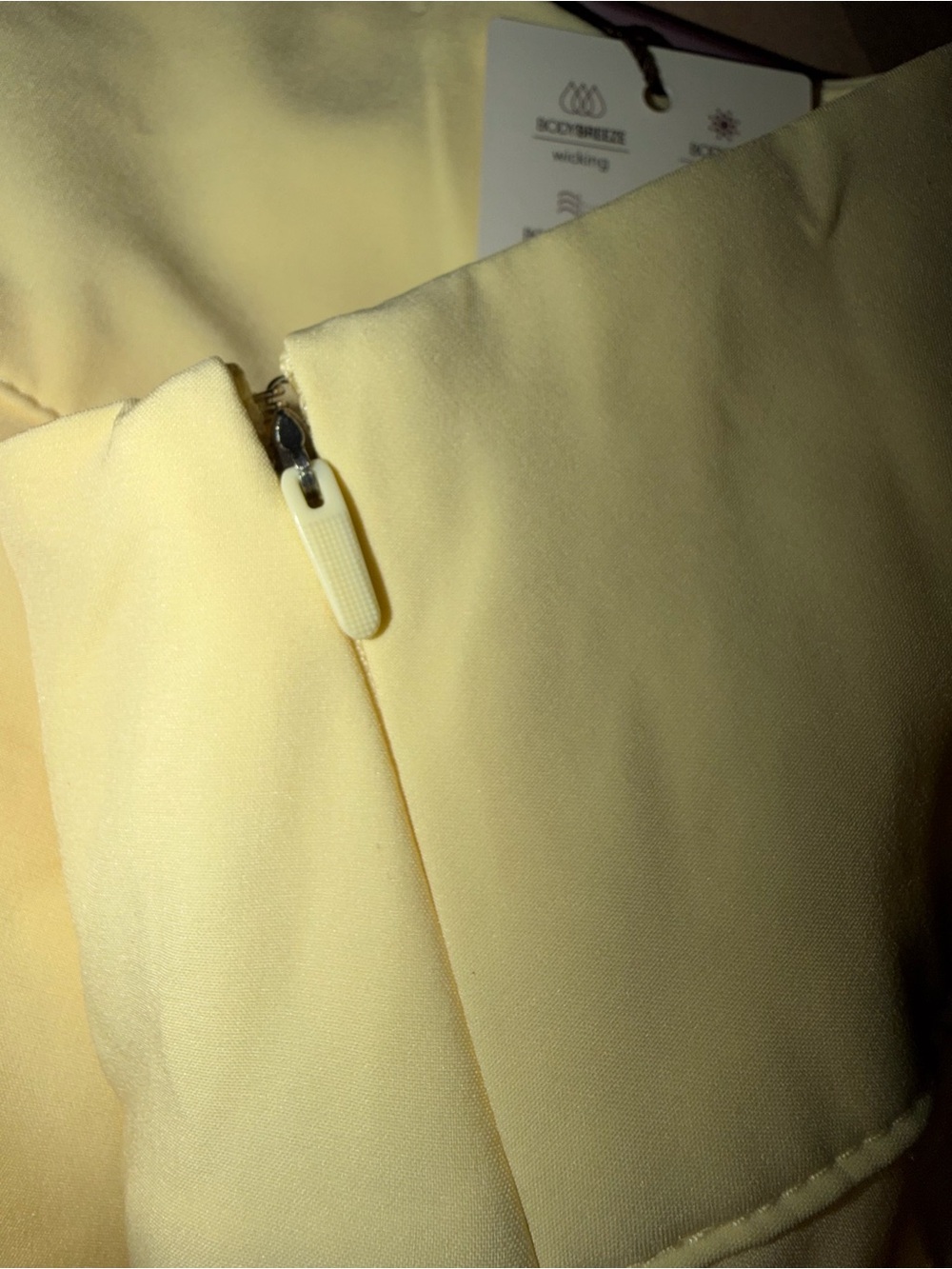 CALIA by Carrie Underwood Pale Yellow Pleated Tennis Skort - Picture 3 of 14